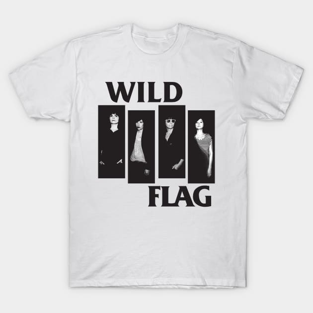 wild flag weiss carrie brownstein T-Shirt by Luckythelab